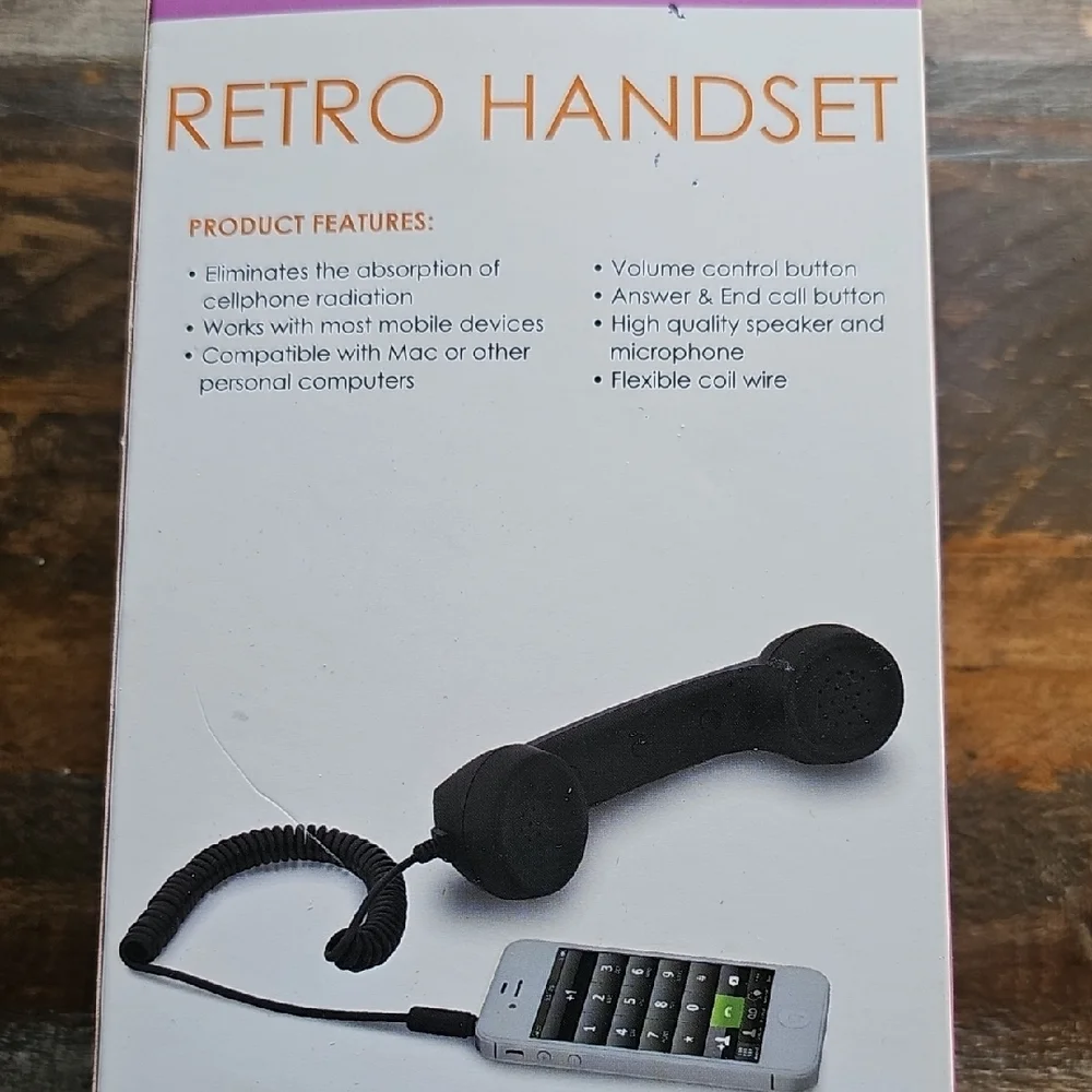 Emerson Pink Retro Handset